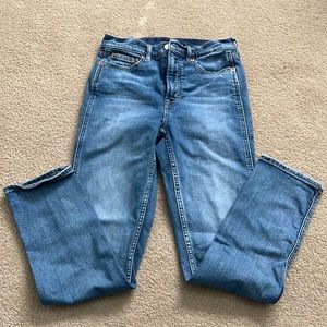 Gap vintage slim high rise jeans 4/27 long